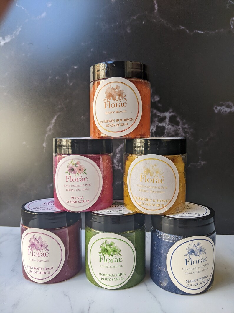 All Natural Sugar Scrubs, Body Scrubs, Preservative FREE, Personalized