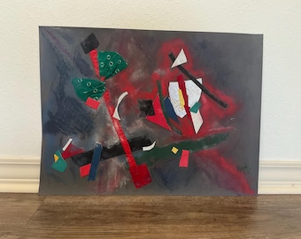 コラージュ絵画