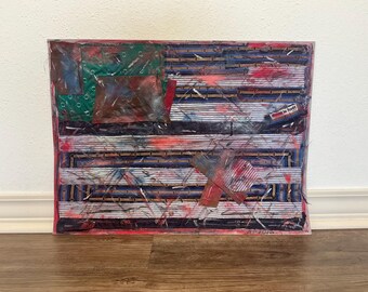 コラージュ絵画