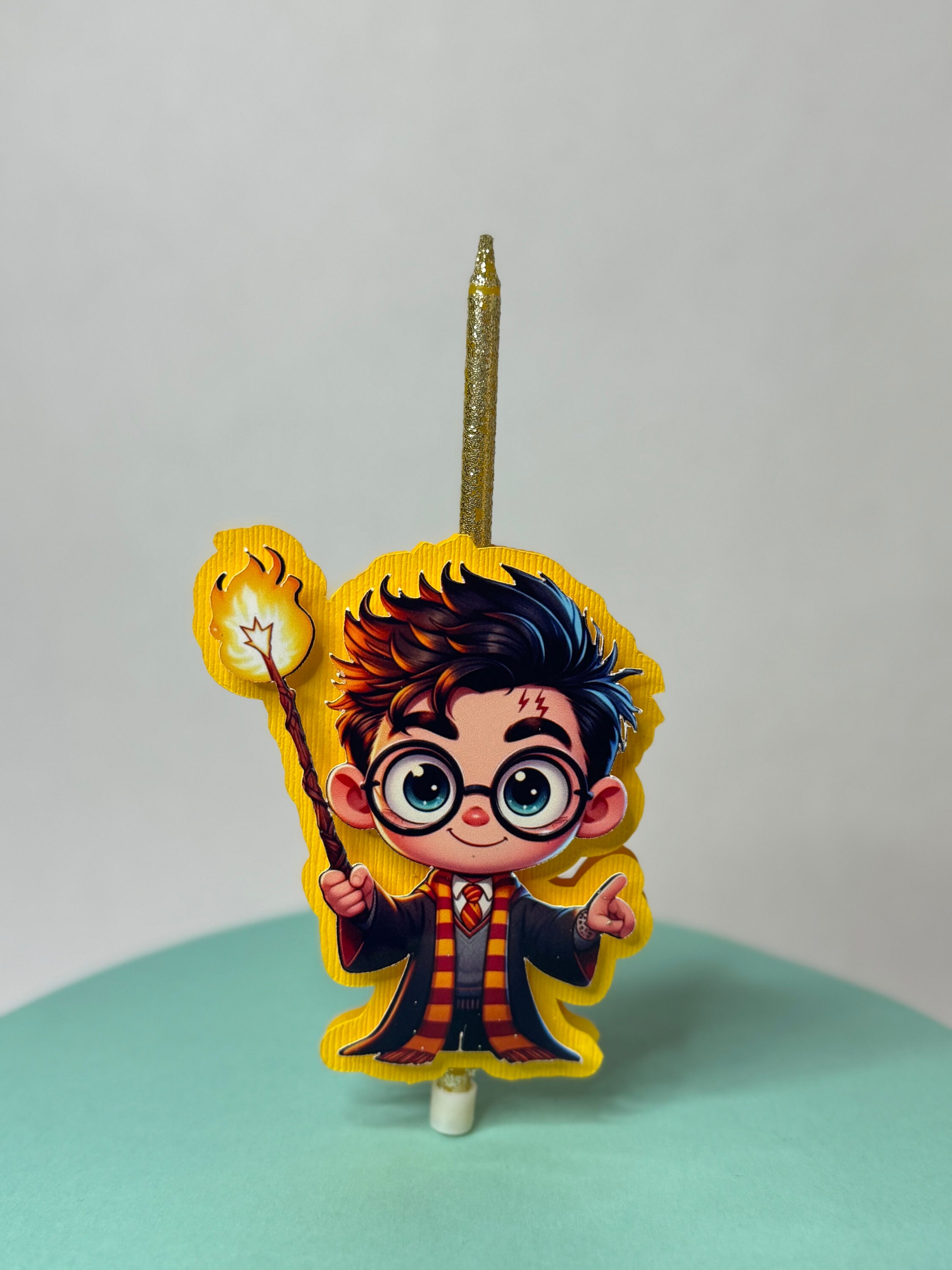 Harry Potter Birthday Candle Personalized Birthday Candle Themed Birthday Candle