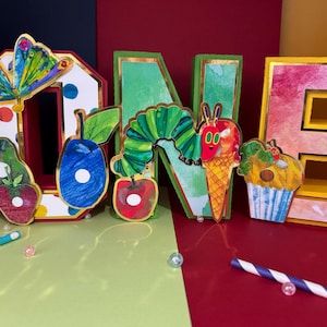 The Very Hungry Caterpillar Packages | Birthday cake decor | Bundle package