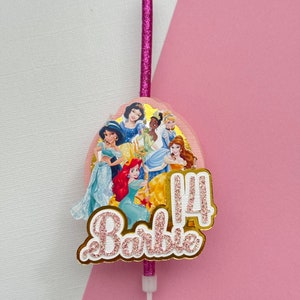 Princess Birthday Candle: Themed Party Decoration
