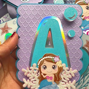 Mermaid Birthday Banner: Custom Party Decor