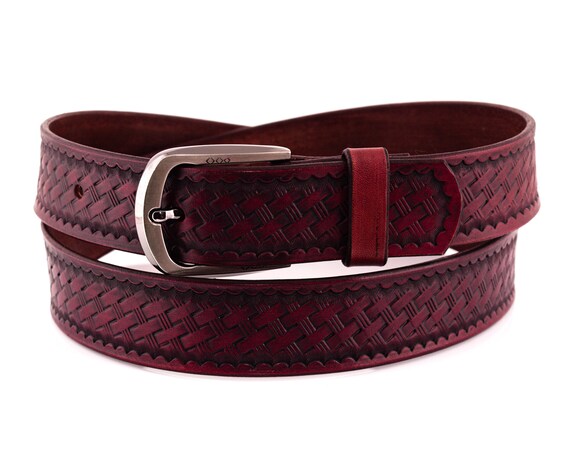 custom leather belts