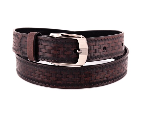 custom leather belts