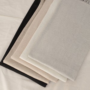 Handwoven traditional Raw Silk Shawl black color
