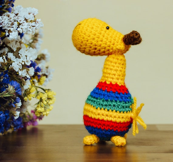 Beginner Crochet Kit Giraffe, Easy Starter Amigurumi Kit, Learn to Crochet  Kit, Make You Own Diy Kit for Adults 