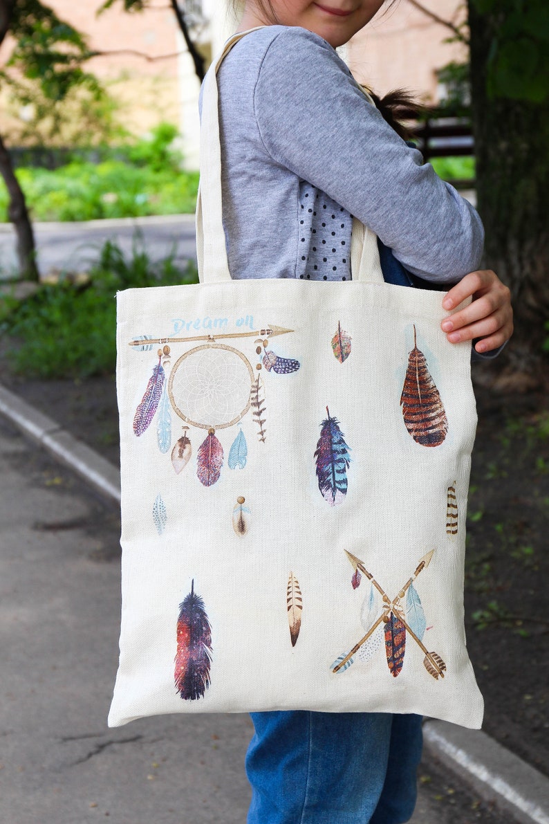 Decoupage on canvas tote bag DIY kit for adults decoupage art Etsy