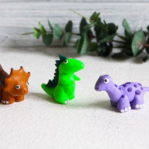 Bouwpakket dinosaurusfiguren polymeerklei: beeldhouwwerk voor kinderen