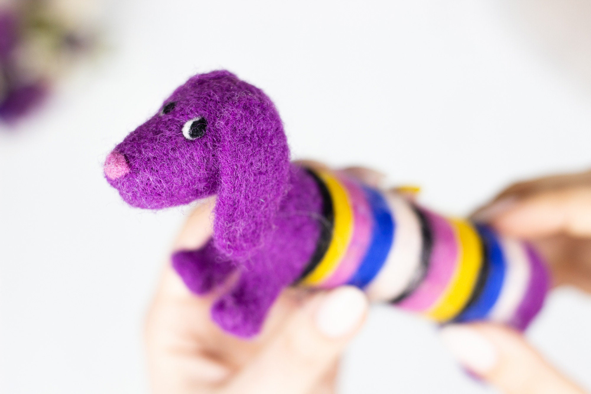 Needle Felting DOG Craft Kit Video Tutorial Punch Needle Kit Etsy