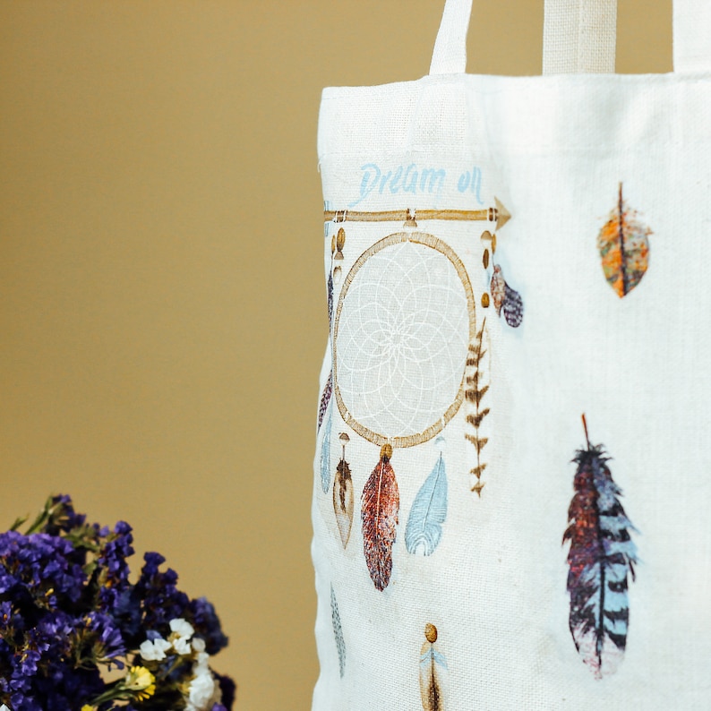 Decoupage on Canvas Tote Bag DIY Kit for Adults Decoupage Art Etsy