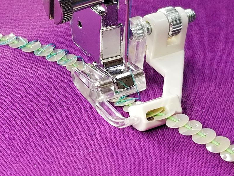 Sequins & Ribbon Sewing Machine Presser Foot Etsy