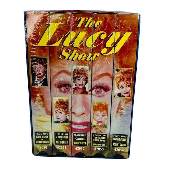 The Lucy Show TV Classics 5 Pk VHS Tape Box Set John Wayne George  