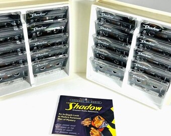 VTG La leyenda de la sombra de la radio: Grandes aventuras, 20 casetes, 40 episodios