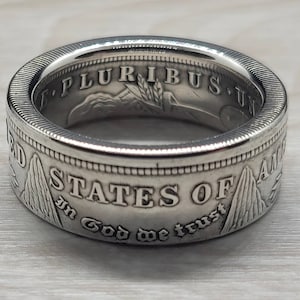 1921 Morgan Silver Dollar Ring
