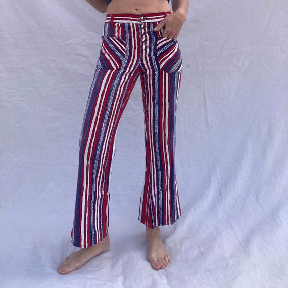 パンツ Stripe slacks 90's archive flare buggy $_57.JPG?set_id=8800005007