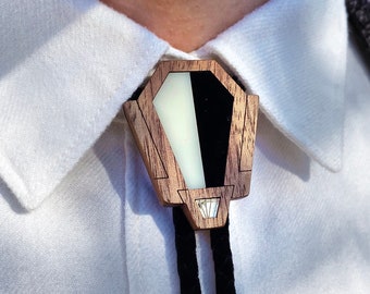 Contemporary Bolo Tie | Modern Art Deco Necktie