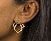 Statement Ear Jacket Earrings Hypoallergenic Gifts for Her