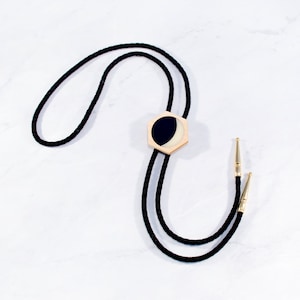 Moon Phase Bolo Tie Geometric Pendant Jewelry image 9