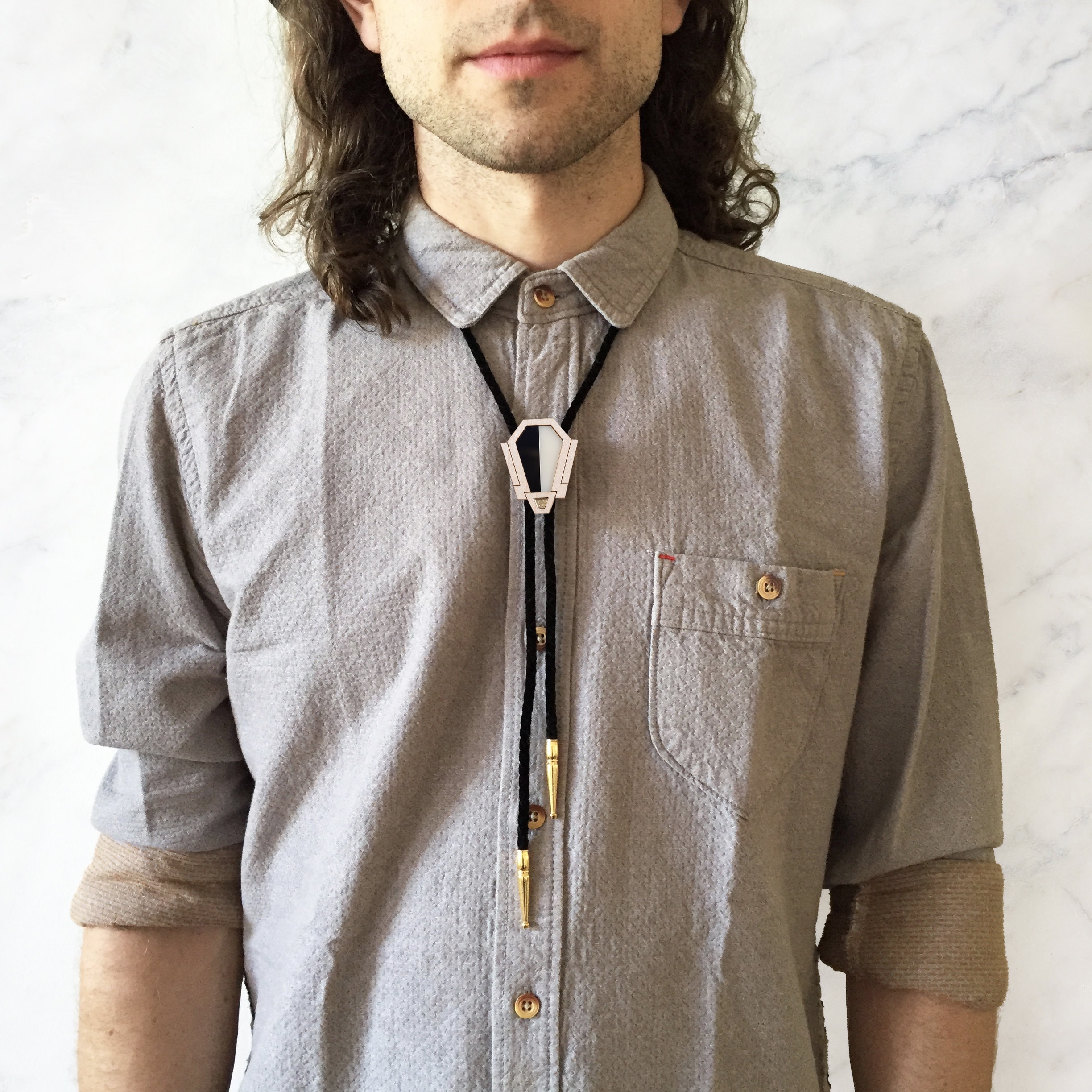 Brushed Leather Bolo Tie Ubicaciondepersonas cdmx gob mx