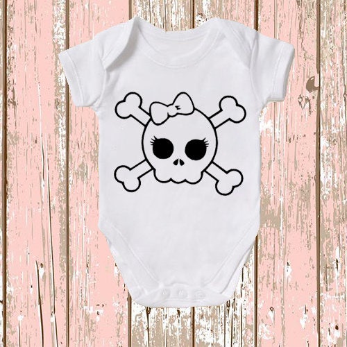 Baby girl skull clothes discount