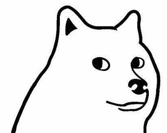 Doge Meme Bumper Funny Decal Sticker Vinyl - Etsy
