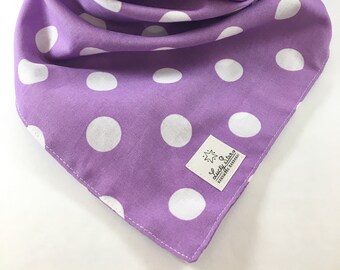 lavender menace dog bandanas