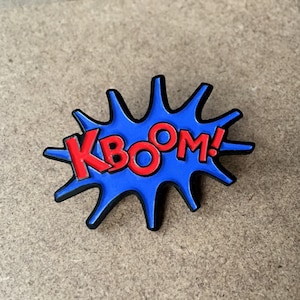 Kris Bryant K Boom home run! Chicago Cubs enamel pin — KB is a forever Cub! Perfect Cubs fan gift!