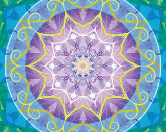 Mandalas from the Voice of Eternity 6, Art,Wall Art,Downloadable,Prints,Zen,Boho,Mandalas,Wall Hanging,Home Decor,Mandala Prints,Meditation