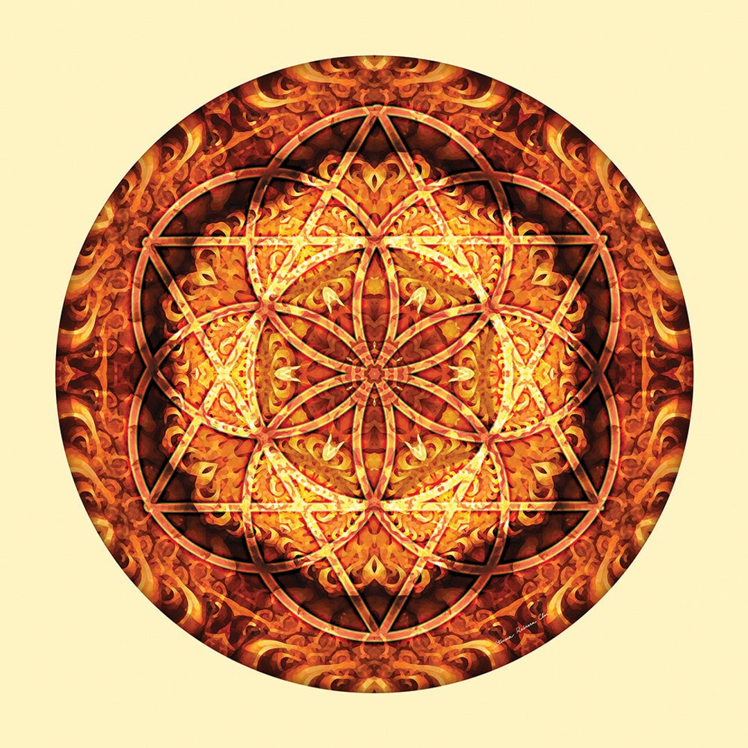 Sacred Geometry Mandala 3, Printable Art,wall Art,instant Download