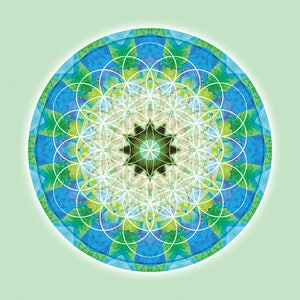 Sacred Geometry Mandala 12, Printable Art,Wall Art,Instant Download,Print,Zen,Boho,Flower of Live,Sacred Geometry,Geometric,Abstract