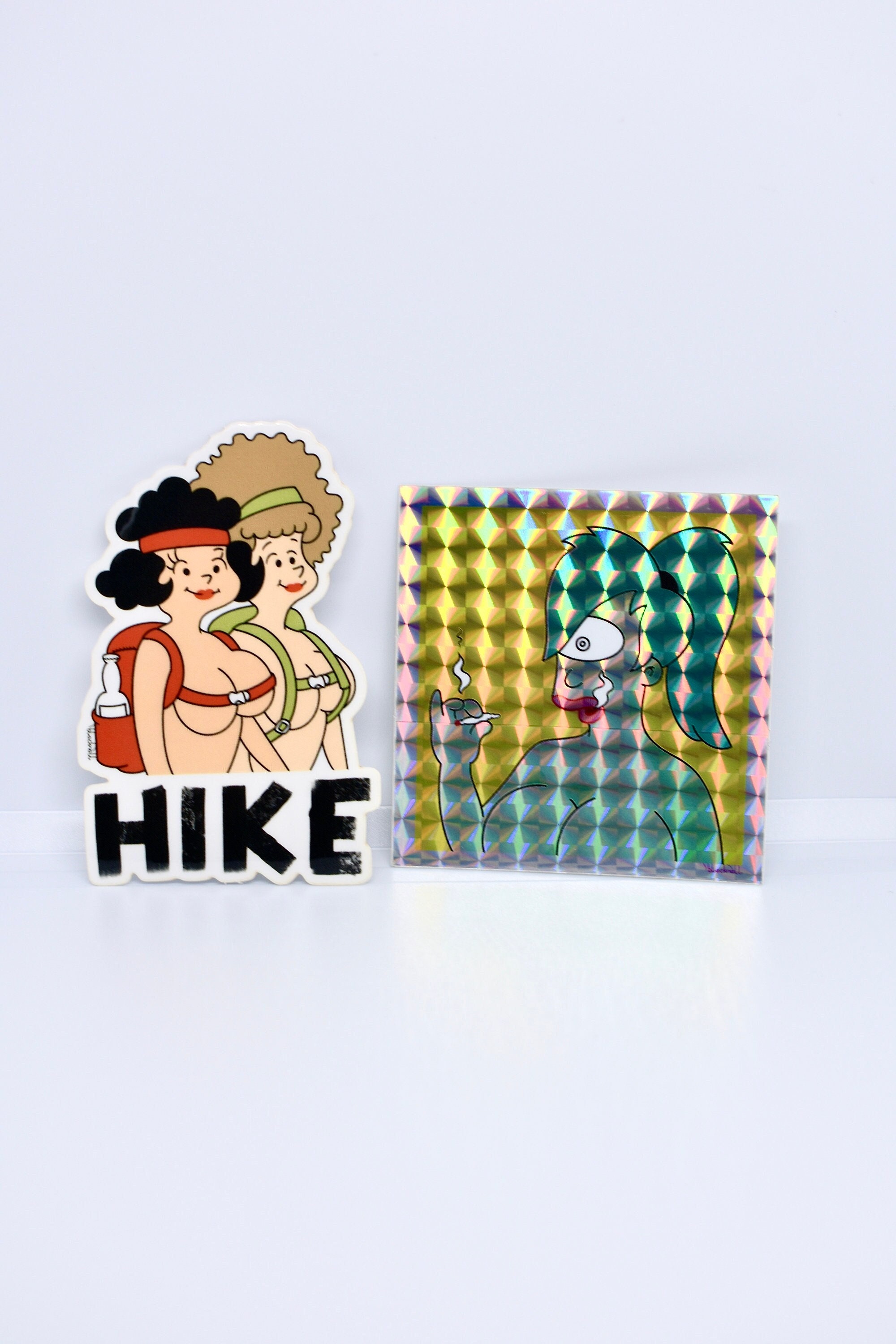 Hike - Candy Pine - Mature - Sexy - Tits - erotic - stickers - sexy stickers - skateboard stickers - sticker pack - anime - art - erotica