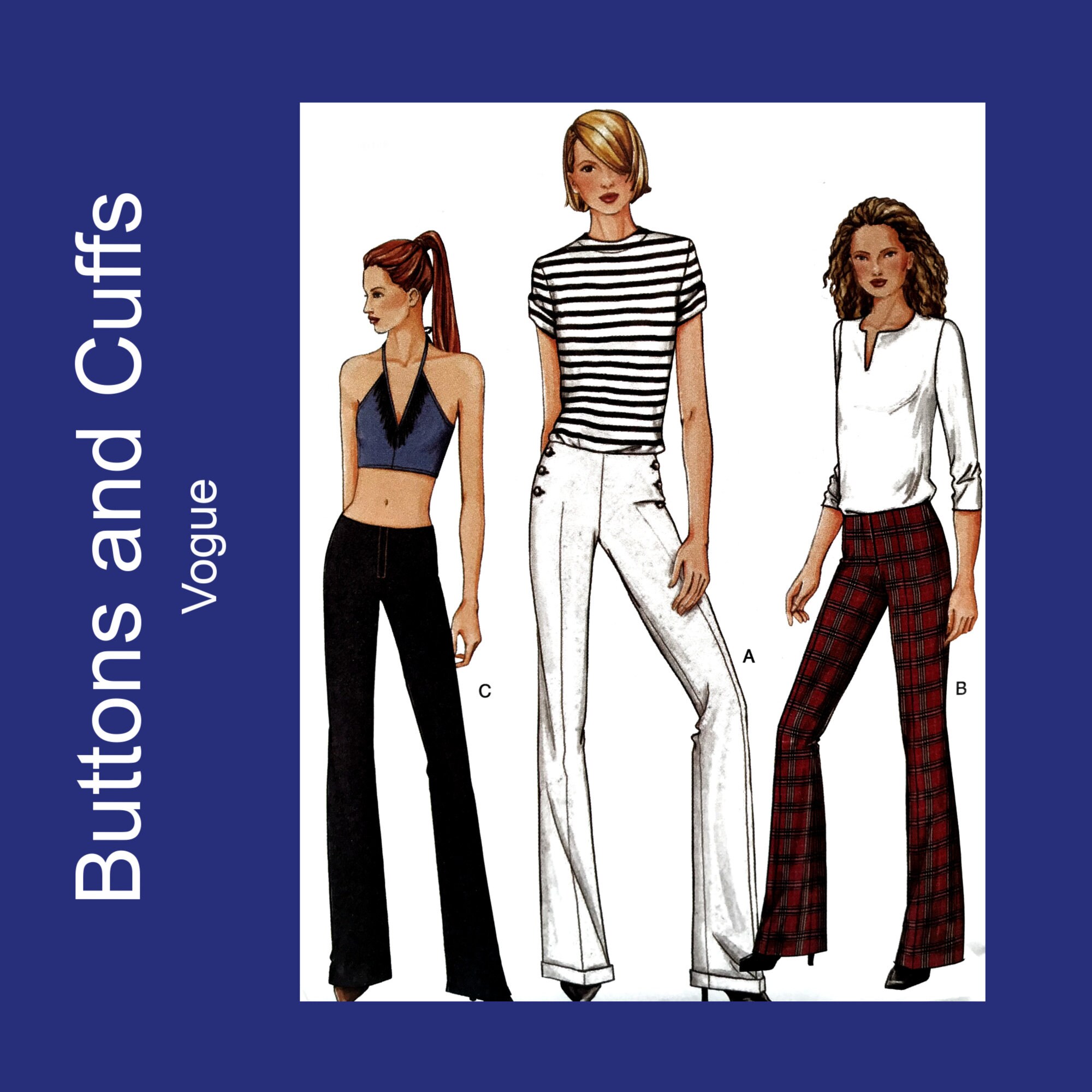 Low rise pants pattern Clearance