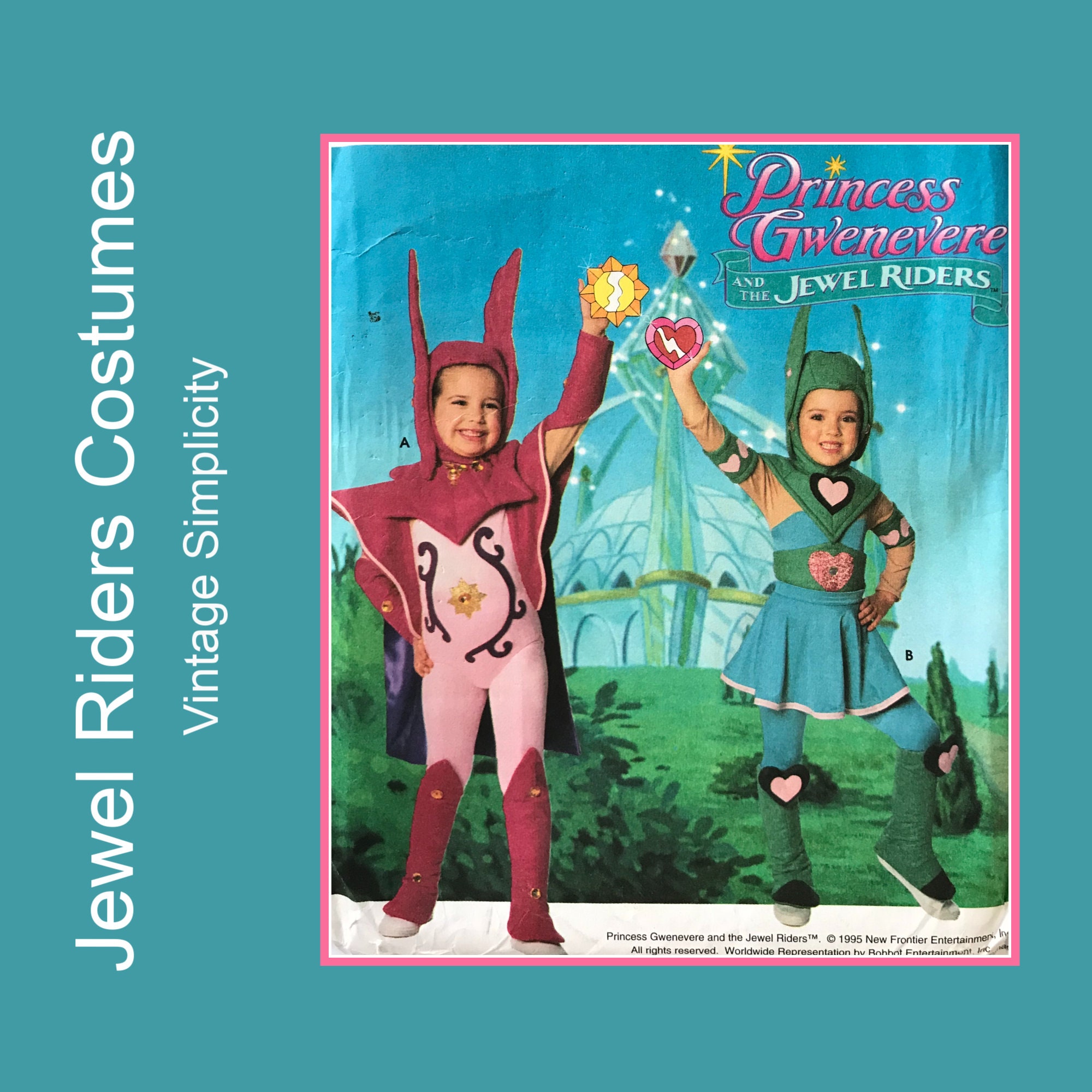 Vintage Princess Gwenevere And The Jewel Riders Costume Sewing Etsy