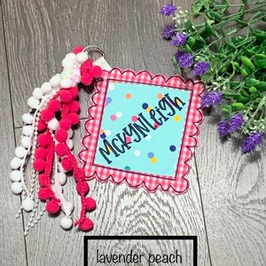 Kids personalized backpack name tag, backpack name tag, name tag, back to school, personalized backpack