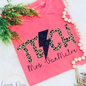 Teach shirt, teacher shirt, embroidered teacher shirt, personalized teacher shirt, back to school shirt, teacher gift