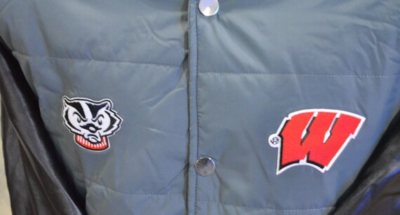 Wisconsin badgers cheap letterman jacket