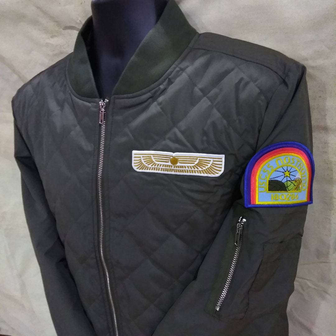 Alien USCSS Nostromo S 1979 Weyland Crew Pilot Flight Jacket / Nostromo ...