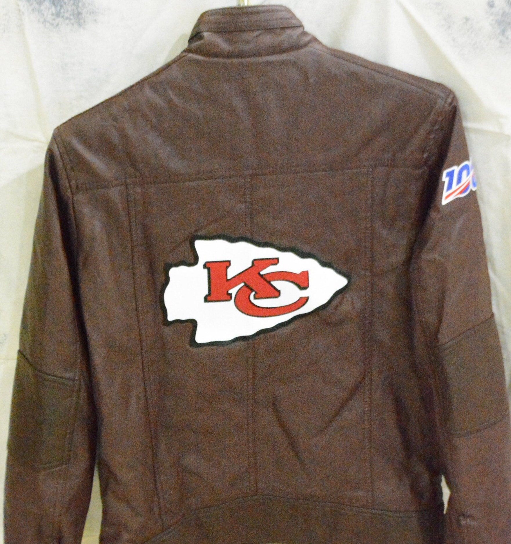 Kansas City Chiefs (L) 100th Anniversary NFL Jacket/ Chiefs Kansas City Chiefs (L) 100th Anniversary NFL Jacket/ Chiefs