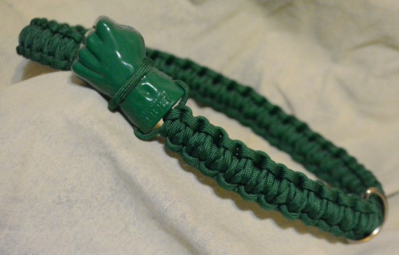 The Hulk Smash Paracord Dog CollarChoker