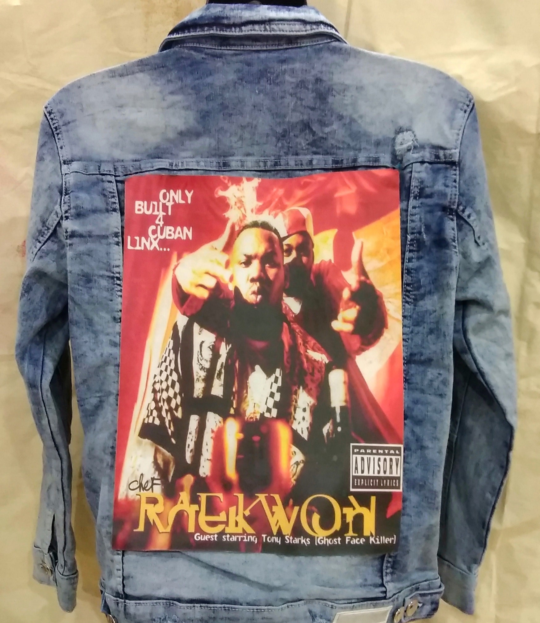 Wu tang jean jacket new arrivals