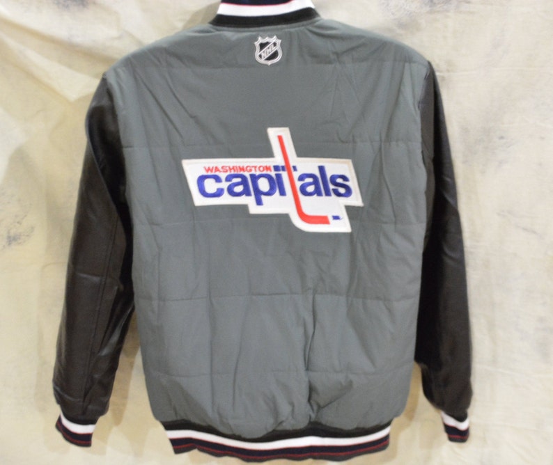 Washington Capitals M NHL Varsity Jacket / Retro Capitals - Etsy