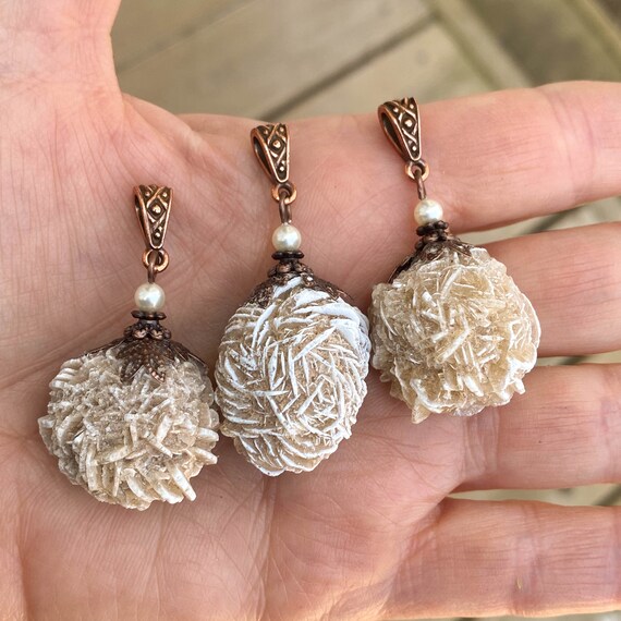 Desert rose necklace online