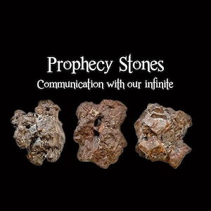 Prophecy Stones, Helps provide guidance from higher realms regarding the future