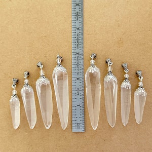 Lemurian Seed Pendant, Empathic Warrior Crystal, Ancient Wisdom, Divine Feminine, Clarity, Crystal Necklace image 6