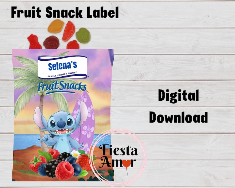 Banner digital para festa do Stitch, Decorações do Stitch, Decoração de aniversário do Stitch, Tema do Stitch imagem 6