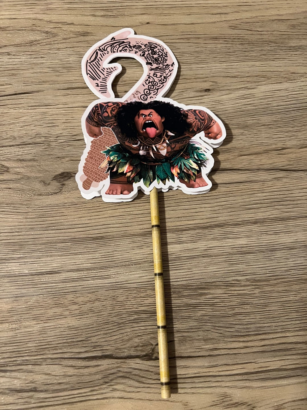 Maui Cake Topper, Maui Decorations, Maui Centerpiece, Maui Birthday ...