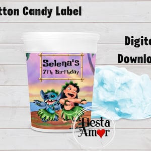 Stitch Favor, Stitch Label, Stitch Party Favor, Stitch Birthday Party, Stitch Thank You, Stitch Birthday Decor