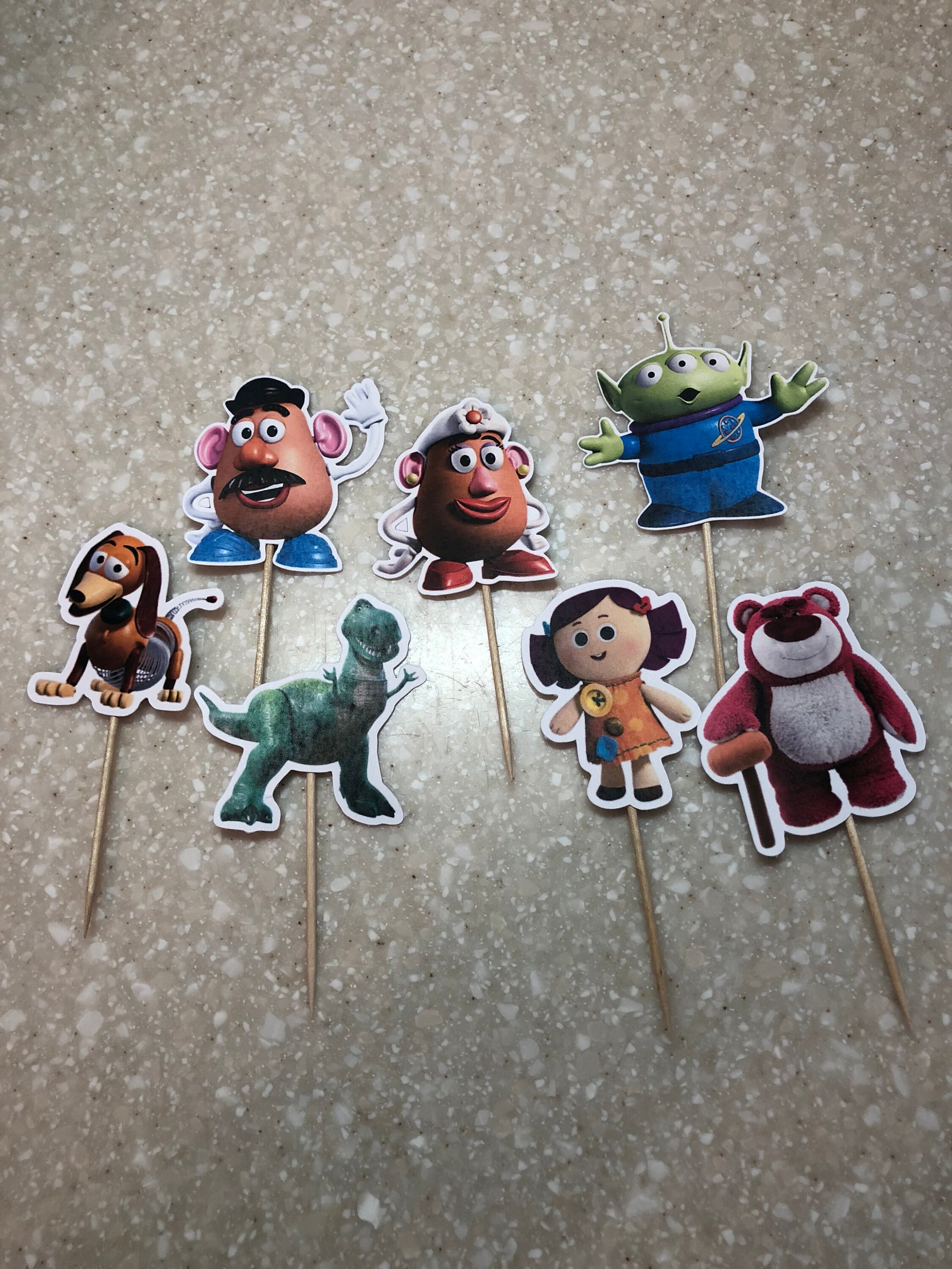 toy story cupcake topper