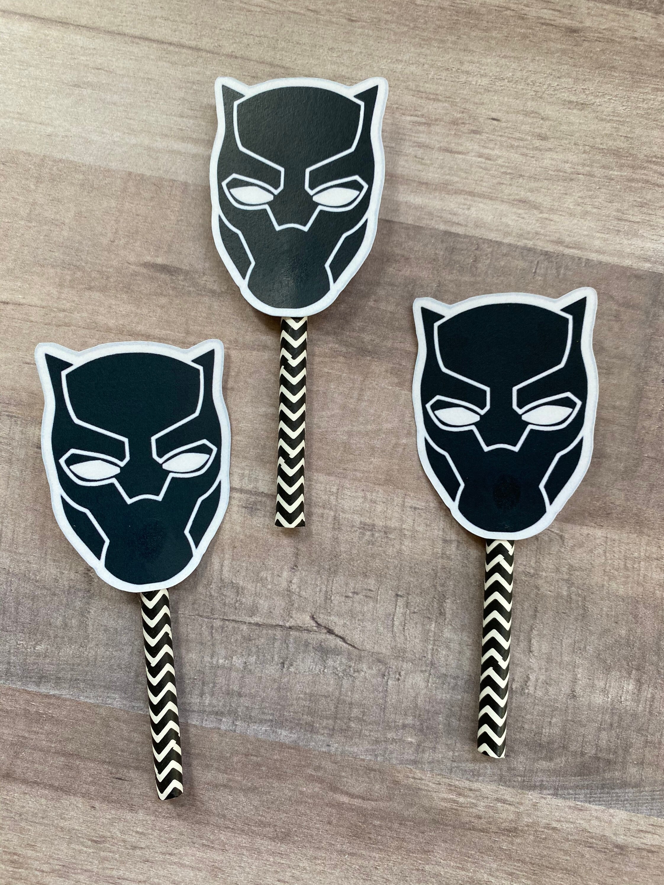 Black Panther Decorations Black Panther Birthday Wakanda Etsy